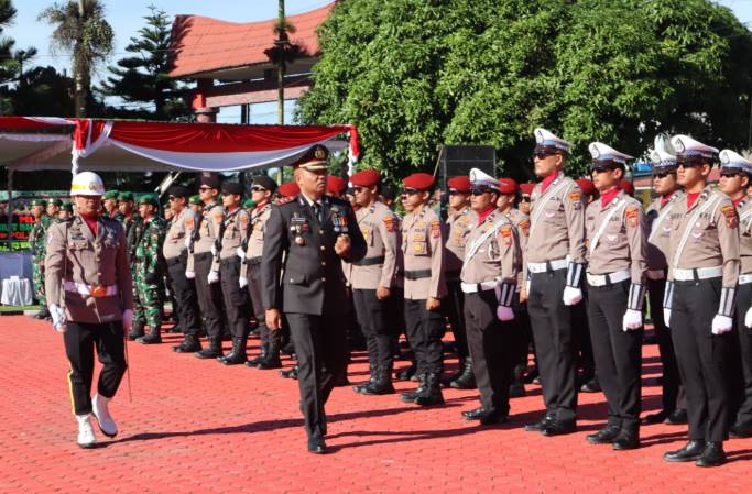  Polres Toba Gelar Hut Bhayangkara Ke-80