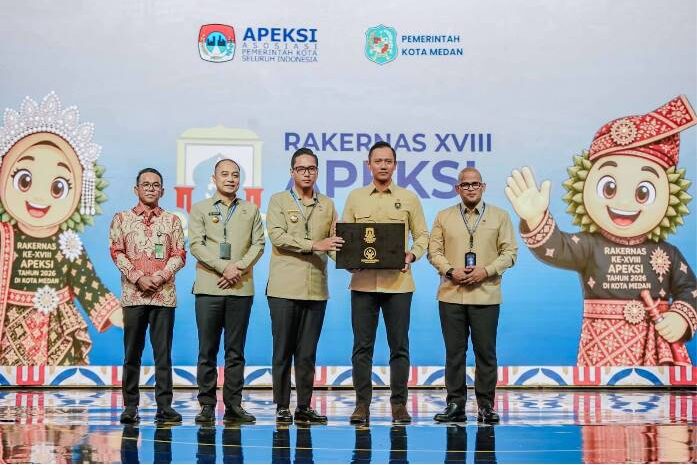  Menko AHY Resmi Tutup Rakernas XVIII APEKSI, Perkuat Sinergi Pusat-Daerah Bangun Kota Tangguh
