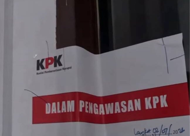  Pasca Terjaring OTT KPK, Ruang Kerja Kantor Bupati Langkat Disegel