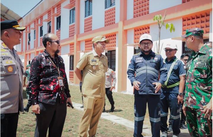  Wabup Sergai Bersama Unsur Forkopimda Tinjau Langsung Pelaksanaan Taruna Bhakti di Sekolah Rakyat