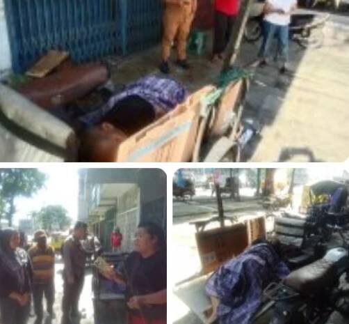  Kapolsek Medan Timur Tindak Lanjuti Temuan Mayat Pria di Jalan HM Yamin