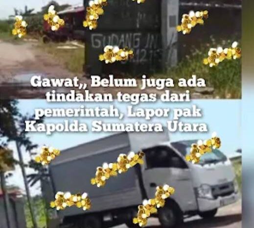  Gudang‎ Gas LPG 3 Kilogram di Pasar lX Desa Manunggal Belum Ditindak