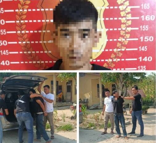  Polsek Sei Rampah Tangkap Terduga Pelaku Penganiayaan, Parang Diamankan