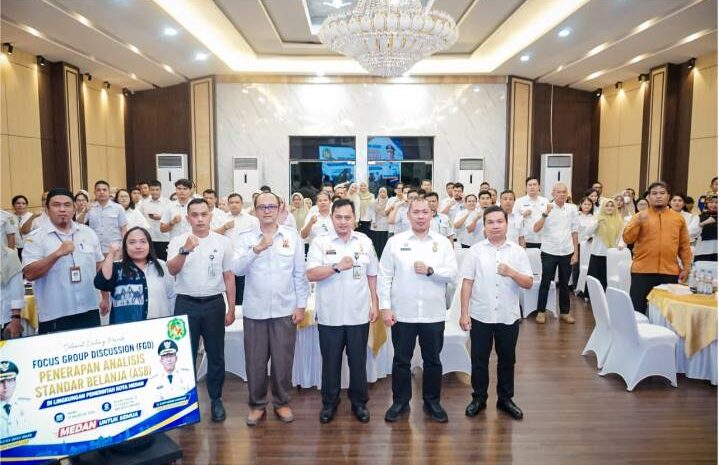  Perkuat Tata Kelola Keuangan Daerah, Wali Kota Medan Minta Perangkat Daerah Terapkan ASB Secara Konsisten