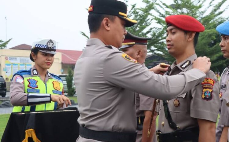  Kapolres Batu Bara Pimpin Sertijab 4 PJU, Tegaskan Komitmen Pelayanan Presisi