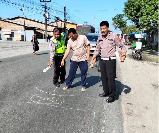  Kecelakaan Beruntun di Sergai, Pengendara Betor Meninggal Dunia Usai Tabrakan Dengan Colt Diesel