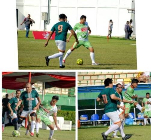  Korpri Dambaan FC Tampil Perkasa, Wabup Adlin Tambunan Turun Perkuat Tim