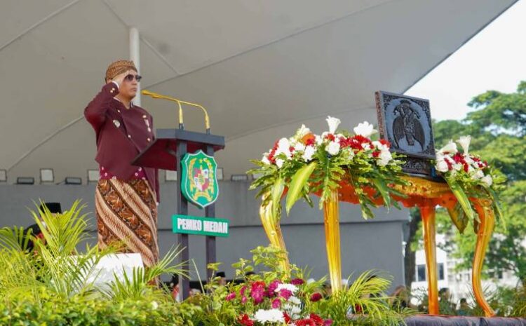  Pimpin Upacara Hut Ke-81 RI, Wali Kota Medan: Pembangunan Harus Berdampak dan Tingkatkan Kesejahteraan Masyarakat