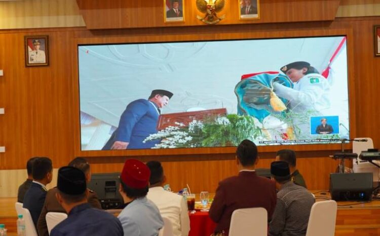  Peringati Hut Ke-81 RI, Wali Kota Medan Ikuti Upacara Detik-Detik Proklamasi Secara Live Streaming
