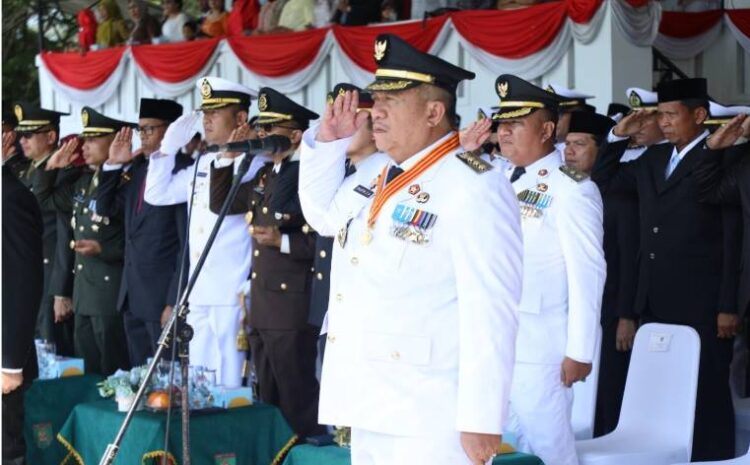  Pimpin Upacara Detik–detik Proklamasi di Asahan, Bupati Pinta Semangat Hari Kemerdekaan Jadi Momen Peningkatan Pembangunan