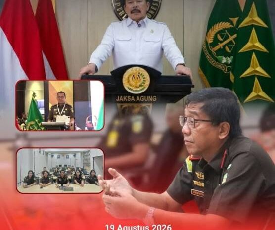  Kejari Karo Ikuti Pembukaan Evaluasi Kinerja Semester I Kejaksaan RI 2026