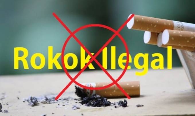  Rokok Ilegal Menjamur di Rokan Hulu