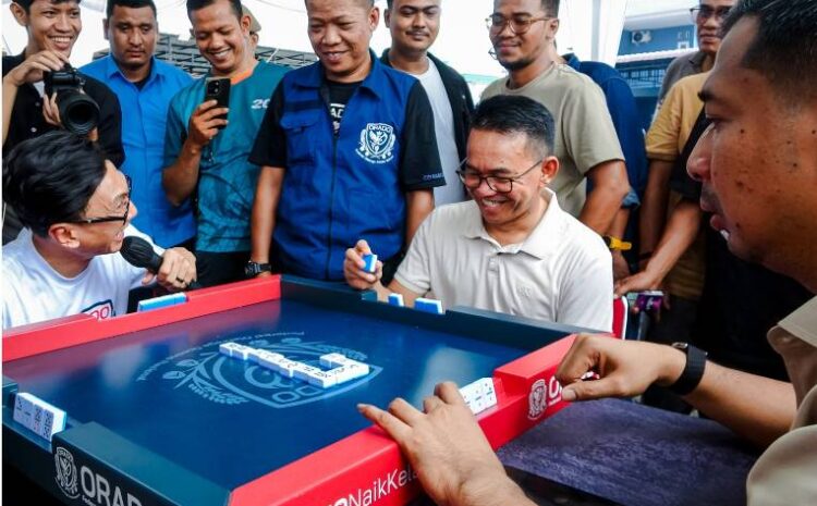  Zakiyuddin Harahap Apresiasi dan Dukung Lomba Domino, Sebut Jadi Wadah Kegiatan Positif Masyarakat