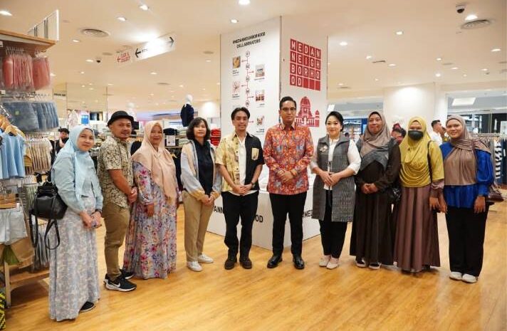  Tembus Ritel Internasional, Produk UMKM Unggulan Medan Resmi Mejeng di Uniqlo Delipark Mall