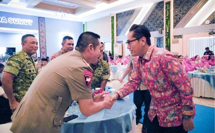  Wali Kota Medan Hadiri Kenal Pamit Wakapolda Sumut, Koordinasi dan Sinergi Harus Terus Terjaga