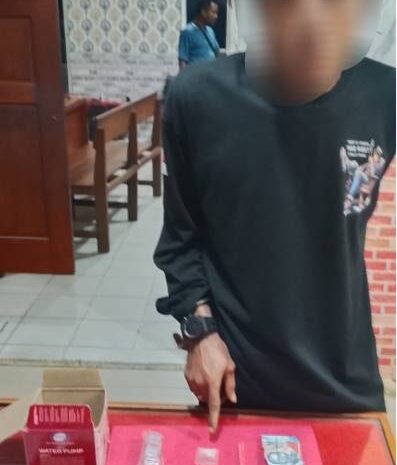  Dalam Satu Malam, Polsek Air Putih Ringkus Pengedar Sabu dan Pod Getar