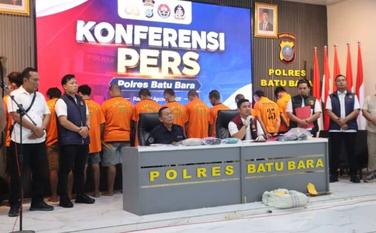  Polres Batu Bara Tangkap 17 Pelaku Curat dan Curanmor