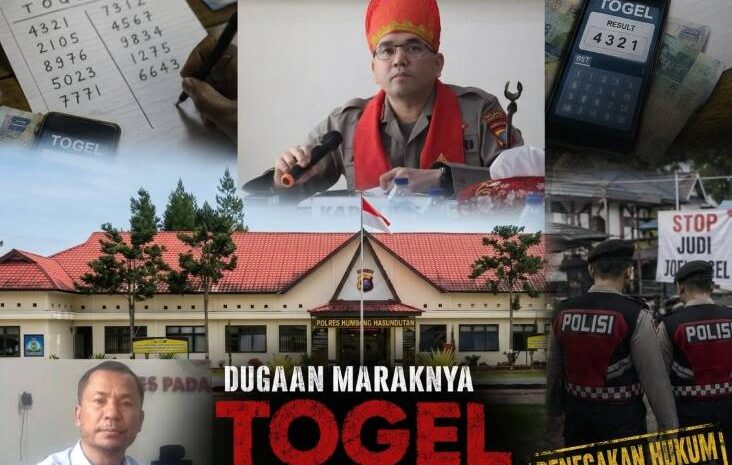  Publik Tagih Ketegasan Polres Humbahas Berantas Dugaan Judi Togel