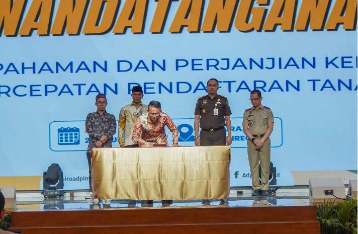 Pemko Medan Dukung Percepatan Pendaftaran Tanah Wakaf