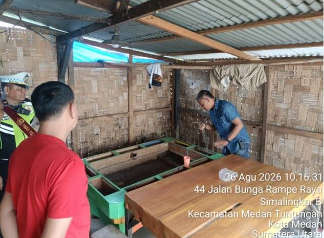  Empat Lokasi di Medan Tuntungan Digerebek, Mesin Tembak Ikan Tak Ditemukan