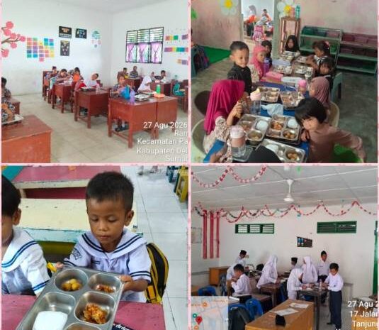  Program MBG Polresta Deli Serdang Jangkau Pelajar Hingga Balita