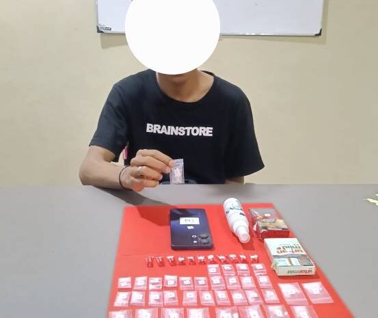  Polres Morowali Kembali Ungkap Dugaan Peredaran Sabu di Labota, Seorang Pria dengan 35 Paket Sabu Diamankan