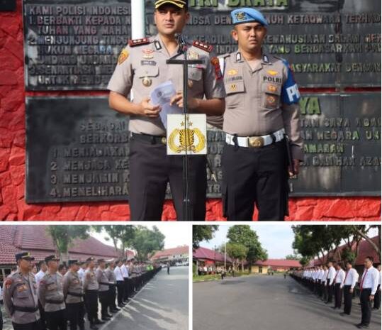  Kapolres Binjai Berikan Penghargaan dan Apresiasi Personel Berprestasi