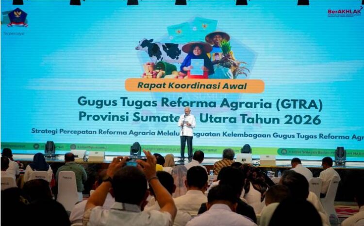  Sinergi Pusat-Daerah, Bupati Batu Bara Bahas Solusi Konflik Agraria di Rakor GTRA