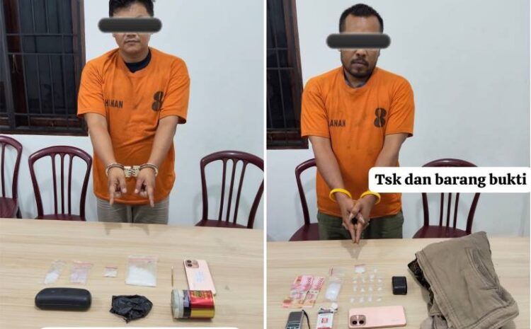  Polres Karo Ringkus Pengedar 37 Gram Sabu