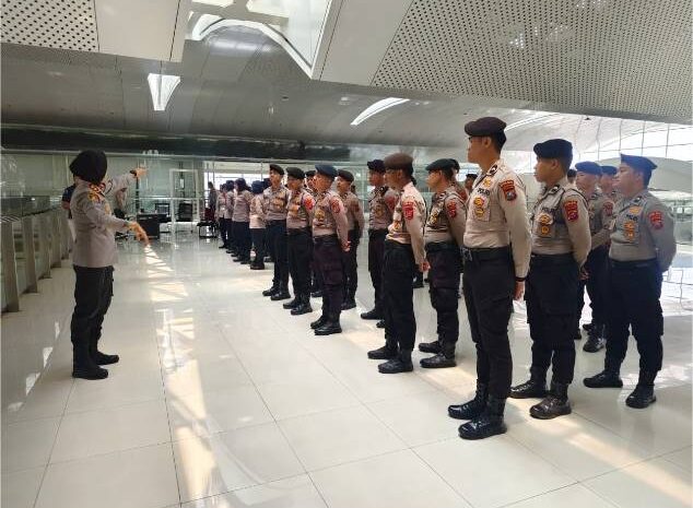  Penerbangan Terdampak Erupsi Anak Krakatau, Polda Sumut Siagakan 108 Personel di Kualanamu Layani Penumpang