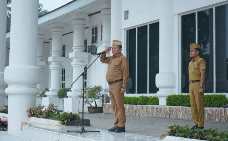  Wakil Bupati Asahan Pimpin Apel Gabungan September, Tekankan Disiplin dan Peningkatan Pelayanan Publik