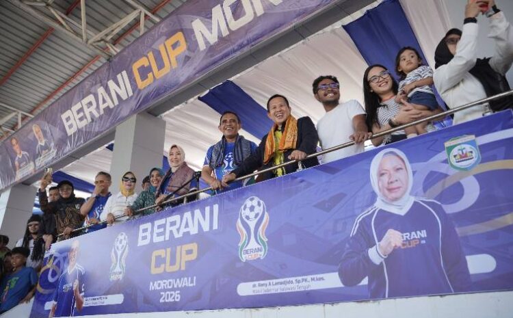  31 Tim Siap Bertarung di Stadion Mini Sapta Marga WOSU Turnamen BERANI CUP 2026, Gubernur Anwar Hafid: Atmosfernya Mirip Piala Dunia
